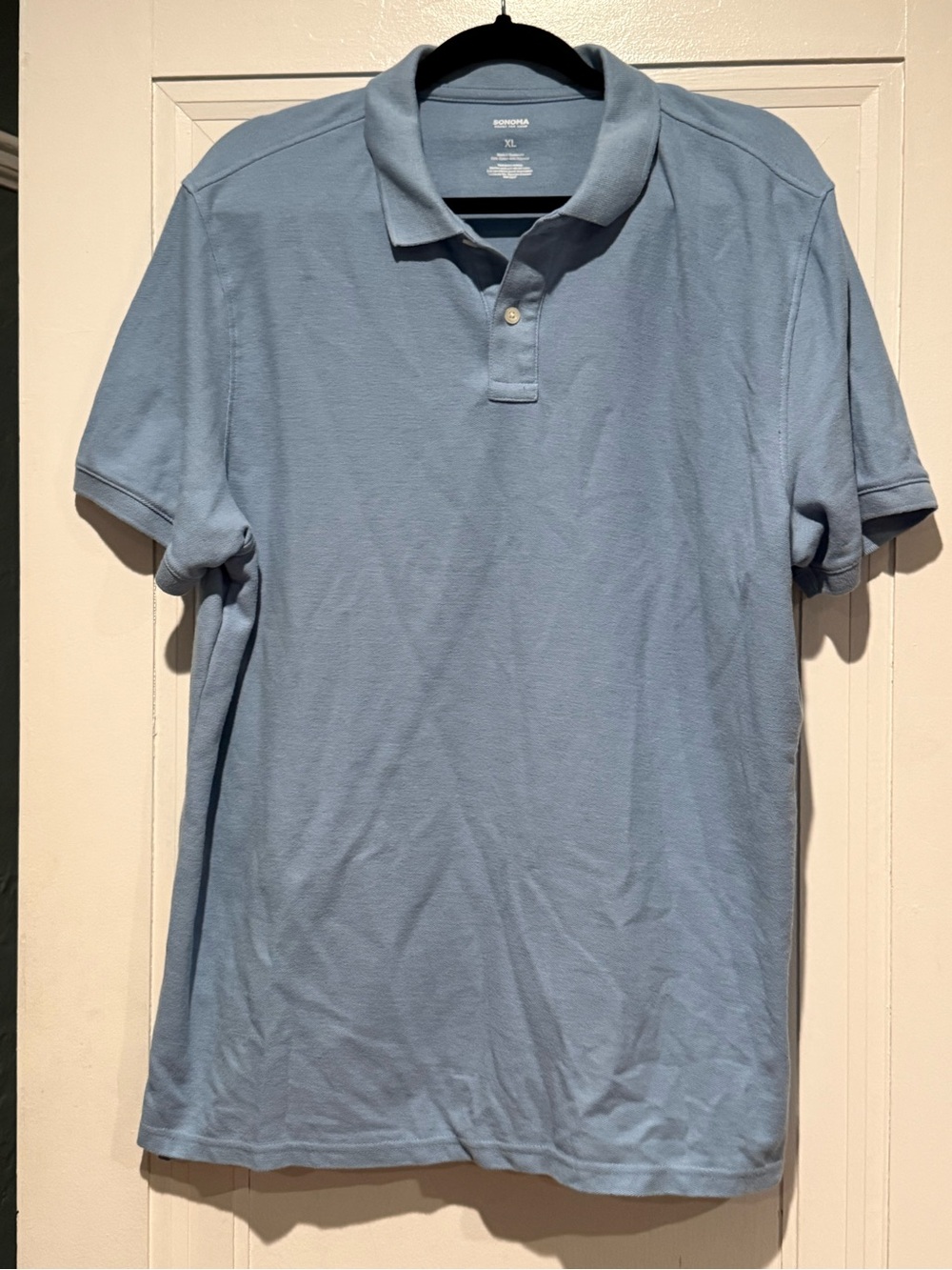 Sonoma Men's Light Blue Polo Shirt